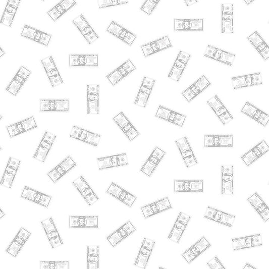 Spaced Out - Money in Light Gray