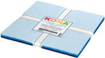Kona Cotton Waterfall - 10" Layer Cake