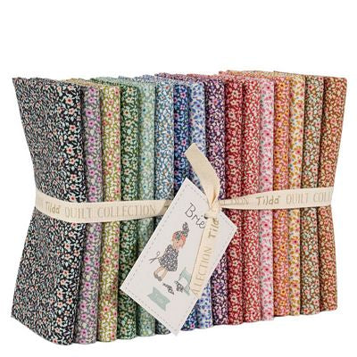 Tilda Brie Basics Fat Quarter Bundle 16pc