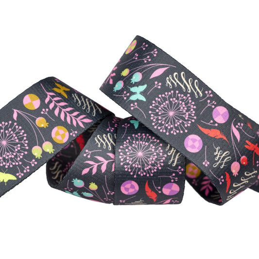 *Pre-order* Tula Pink - Dandelion Webbing - 1-1/2" width - 3yd Pack || Prince Charming Déjà Vu