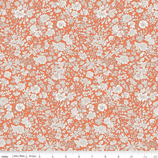 Tangerine - Emily Belle - Liberty of London quilting cotton