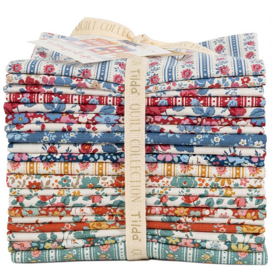 Tilda Village Life Fat Quarter Bundle 20pc