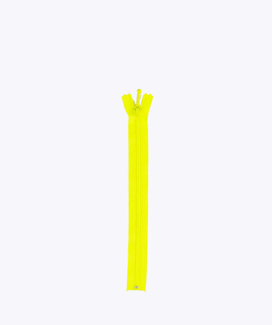 Petit Pan - Neon Yellow Zipper - 30Cm