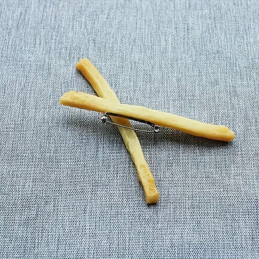 French Fry Brooch 1pc