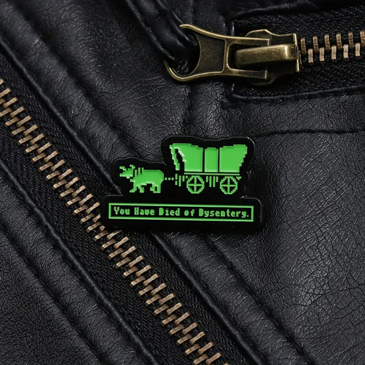 'Nostalgic Dysentery' Enamel Pin