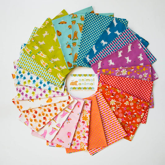 Pre-order - Ruby Star - Animal Animal 21 Fat Quarters Bundle