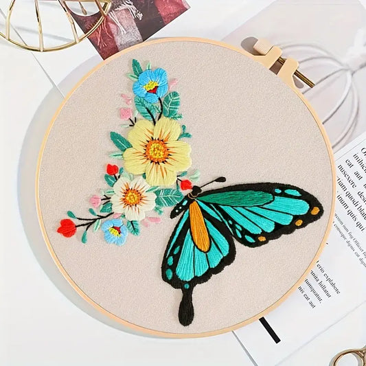 Butterfly Embroidery Kit