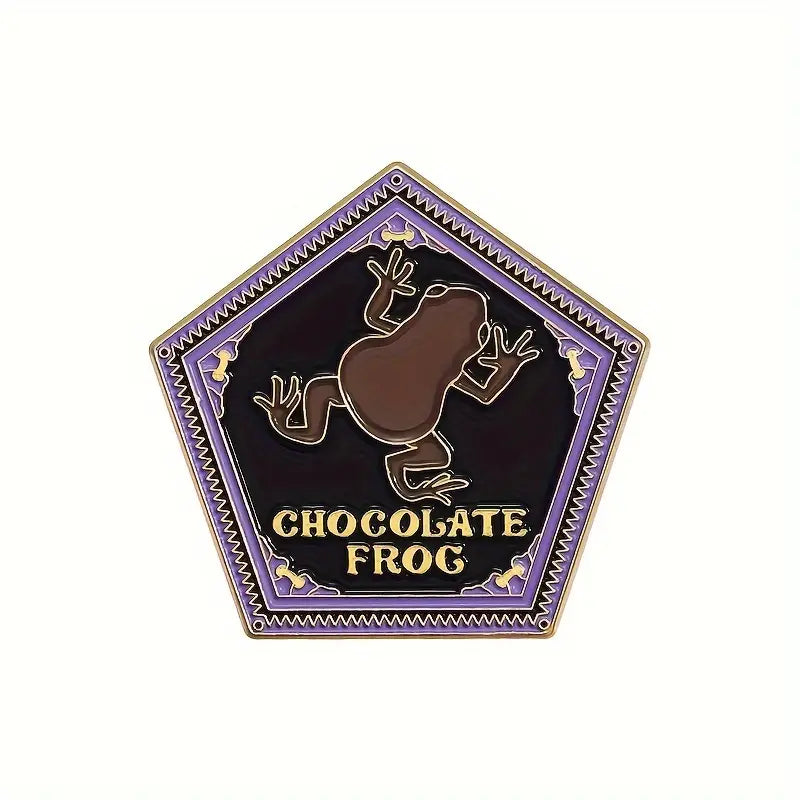 Chocolate Frog Enamel Pin