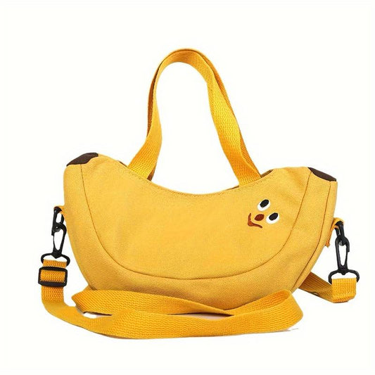 fun canvas banana purse