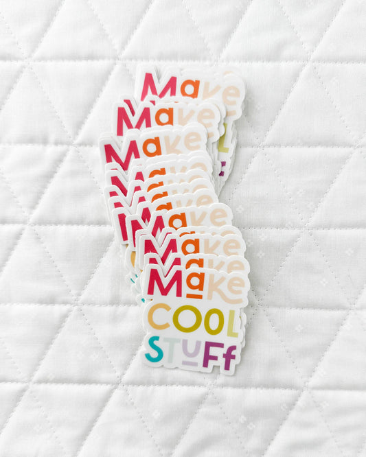 Make Cool Stuff Sticker