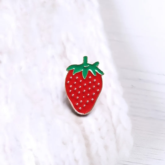 'Strawberry' Enamel Pin