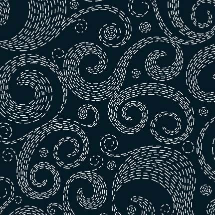 Whispering Winds (Glow-In-Dark) - Navy