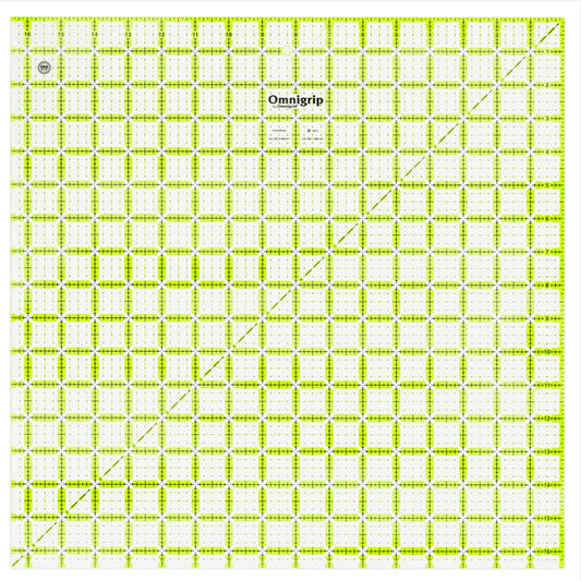 Omnigrip - Neon Square Ruler, 16-1/2" x 16-1/2" by Omnigrid