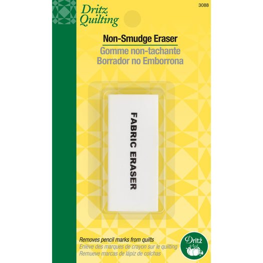 Dritz - Non-Smudge Fabric Pencil Eraser, White