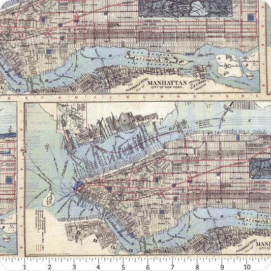 Map - Indigo || Tim Holtz Palette