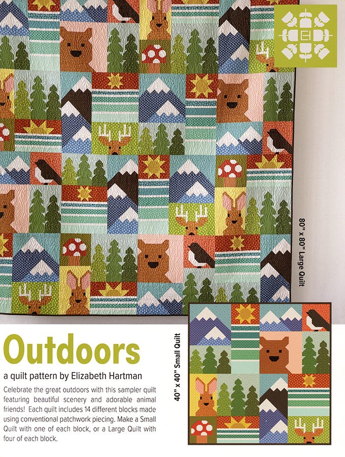 Elizabeth Hartman - Outdoors Quilt Pattern