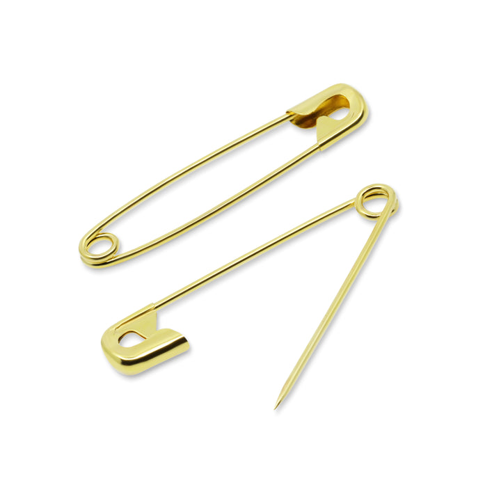 Dritz - 2" Quilters Brass Safety Pins, Brass, 20 pc