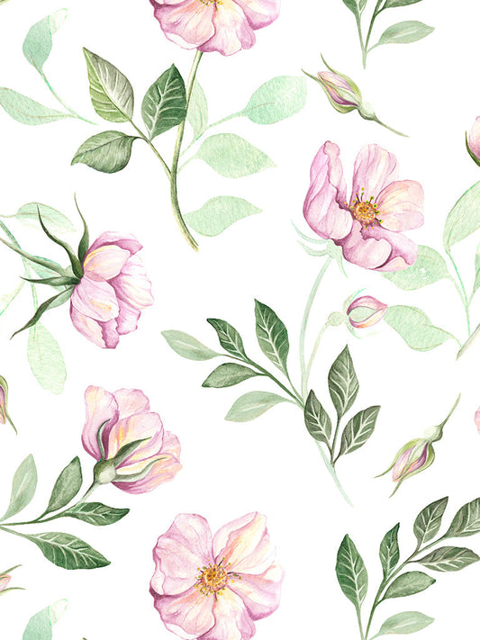Liberty Tana Lawn© Greenaway's Rose B - Purple
