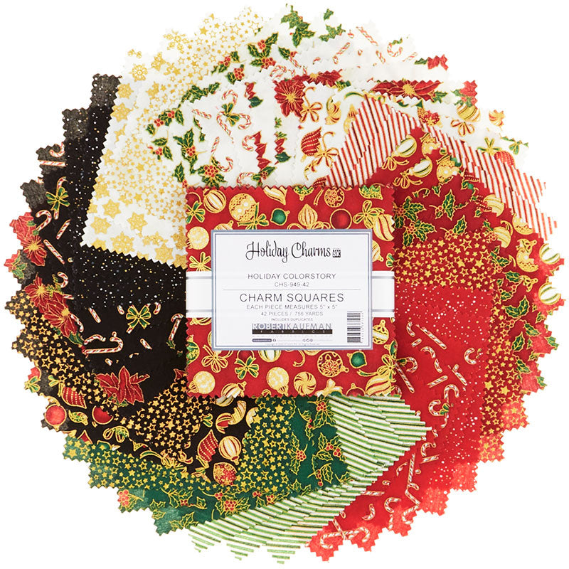 Holiday 5" Charm Pack - Holiday Colorstory