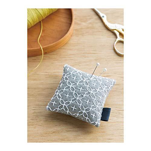 COSMO Hidamari Sashiko Embroidery Kit Pincushion