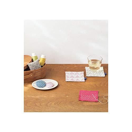 COSMO Hidamari Sashiko Embroidery Kit Pincushion