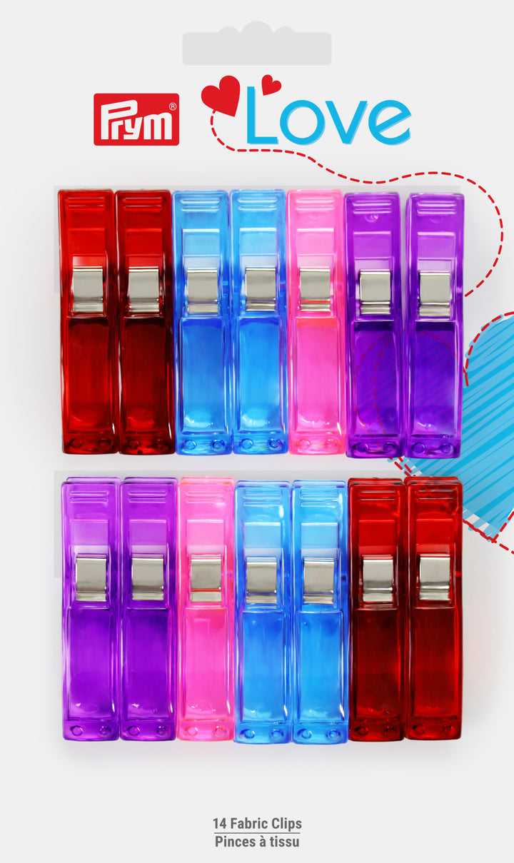 Prym - Large Fabric Clips, 14 pc