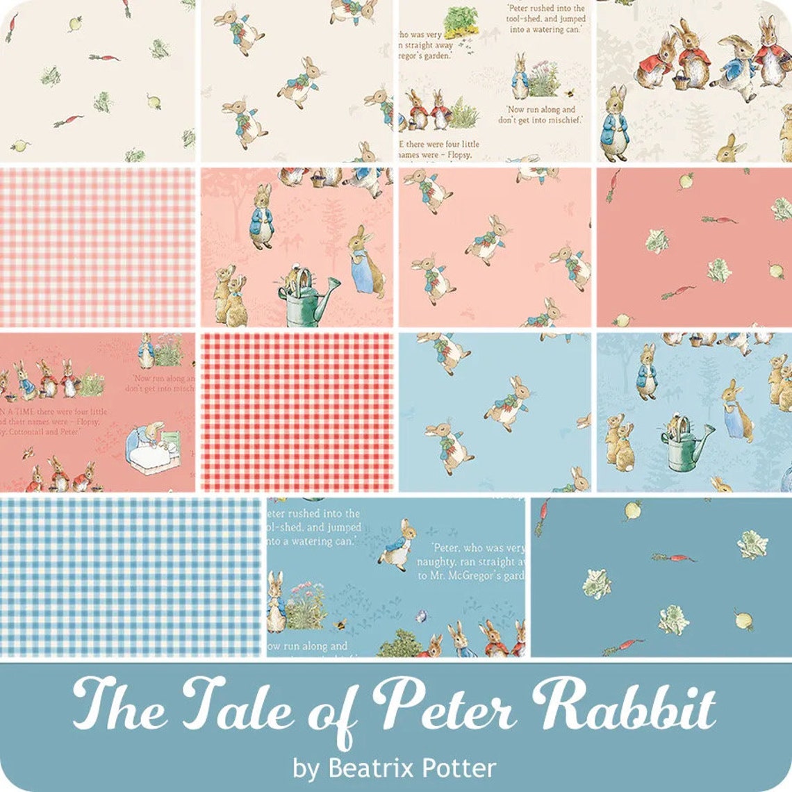 Peter Rabbit Book Adventures Quilt Kit