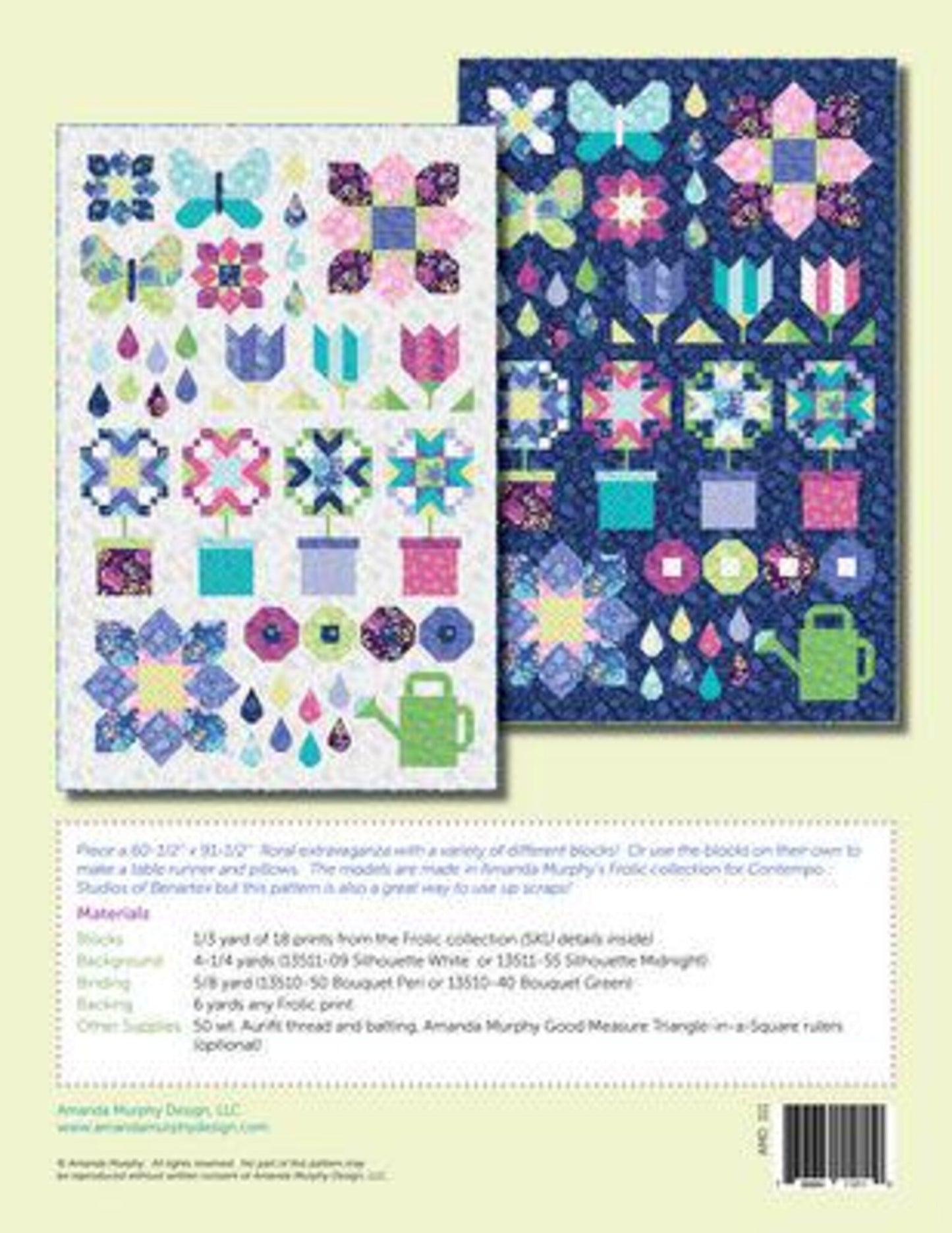 Garden Party Quilt Pattern by Amanda Murphy