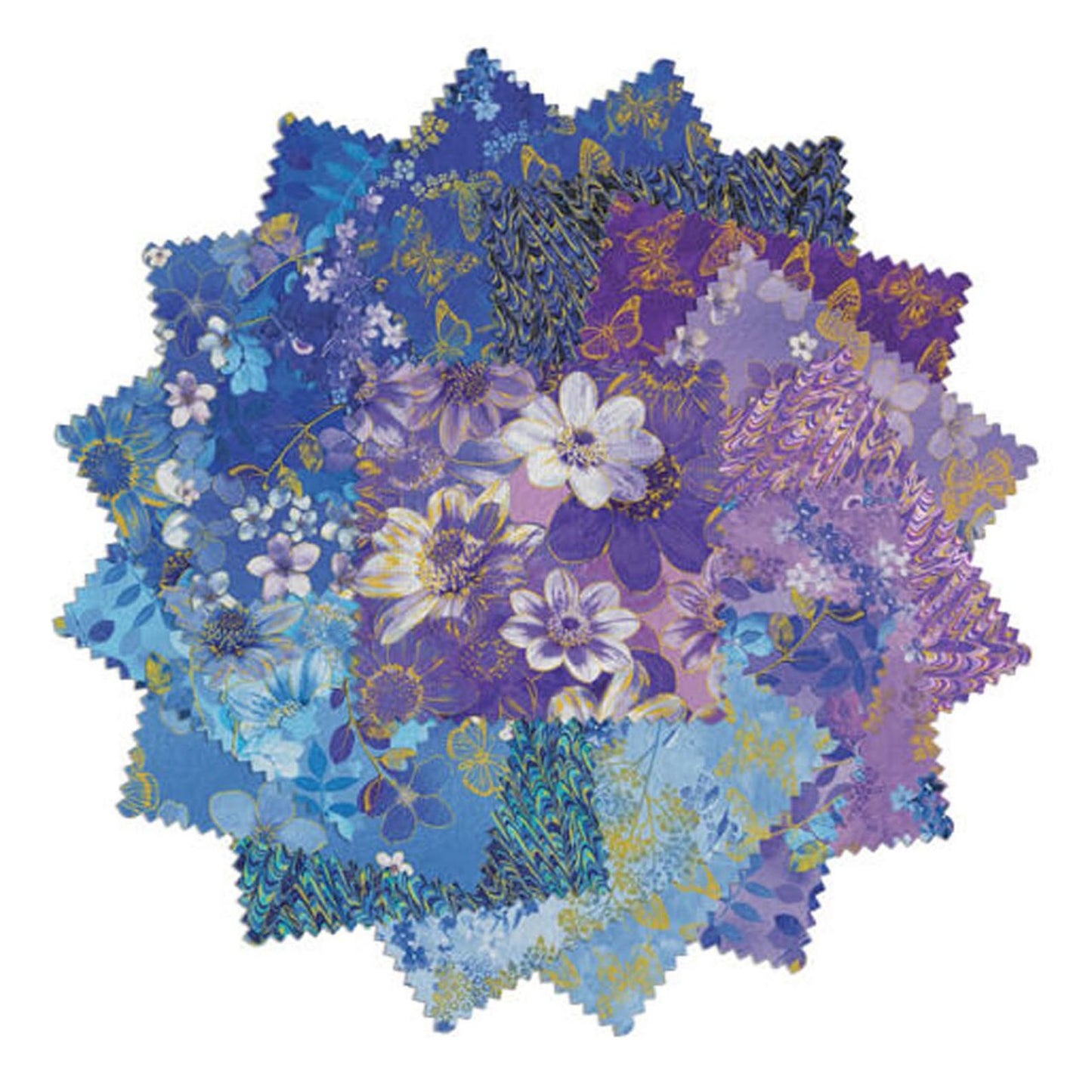 Metallic Impressions 5" Charmpack
