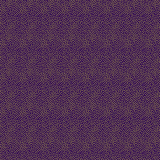 Garden Pindot With Metallic - Purple