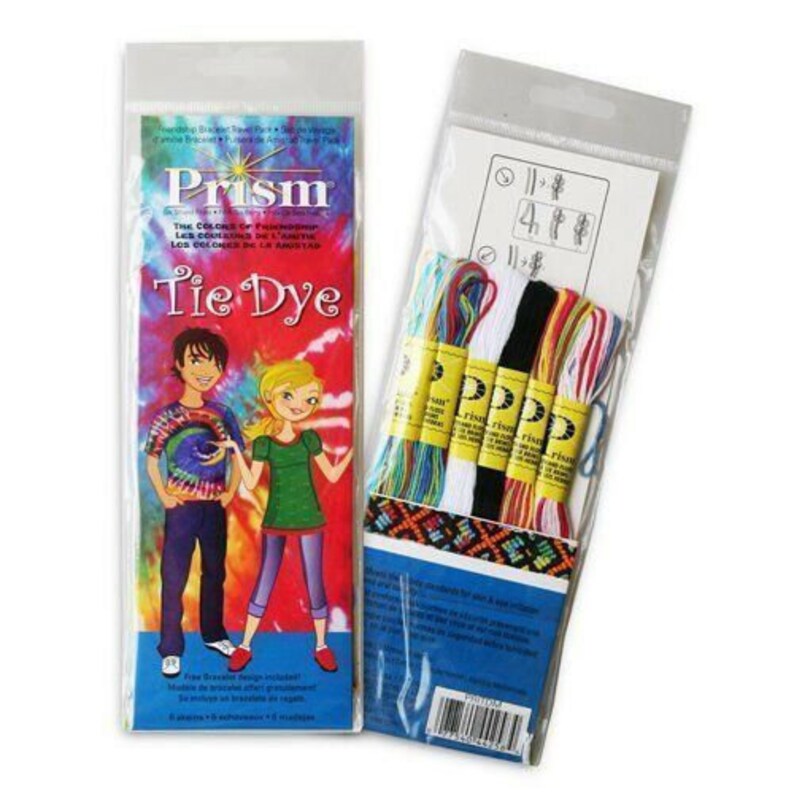 Prism Tie Dye Friendship Bracelet Kit