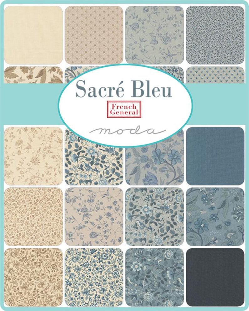 Sacre Bleu 5" Charm Pack