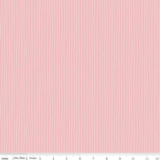 Swan Serenade Stripe Pink