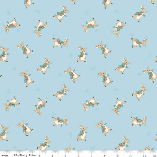 The Tale of Peter Rabbit Peter Toss Blue