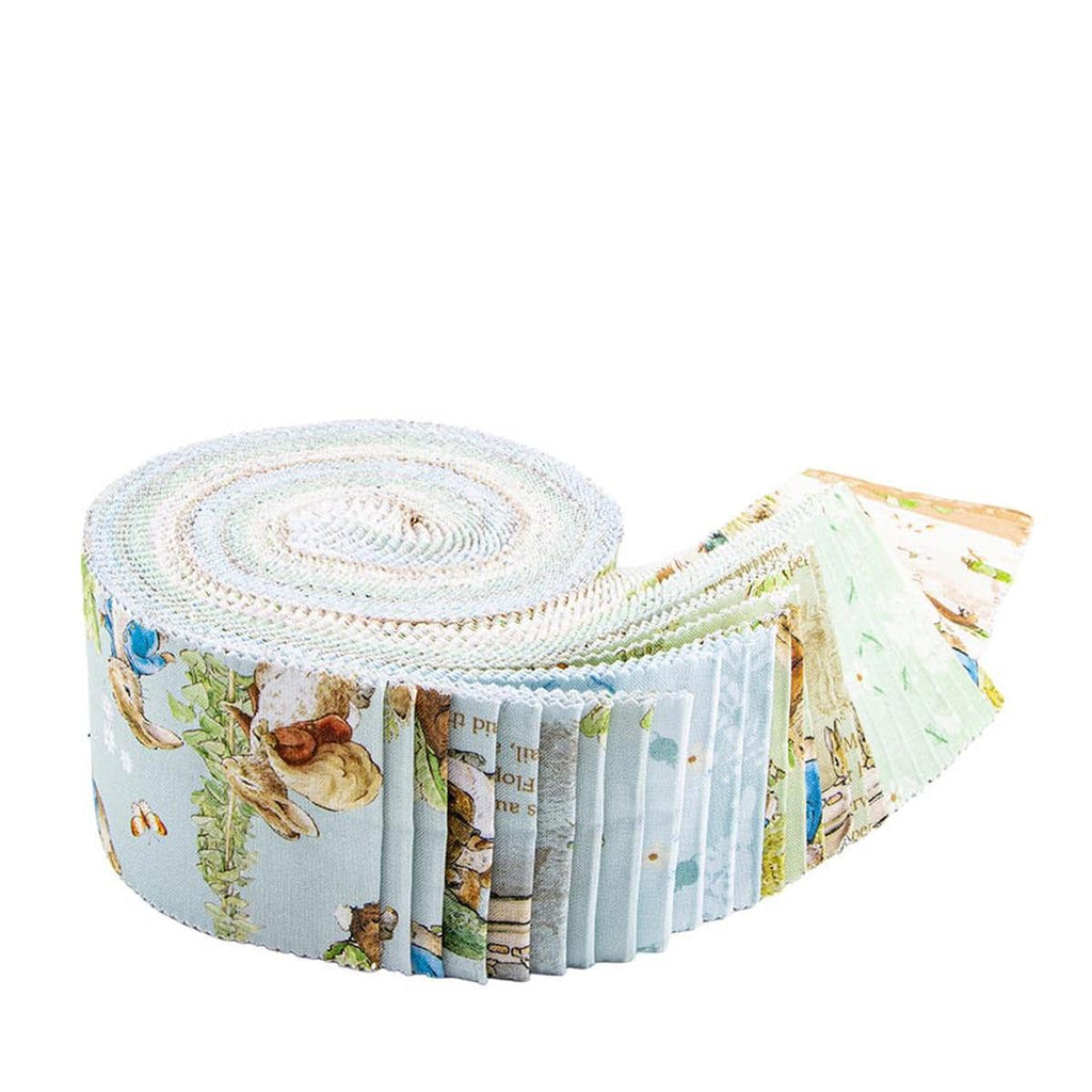 Peter Rabbit™ and Benjamin Bunny™ 2.5 Inch Jelly Roll, 40 Pcs.