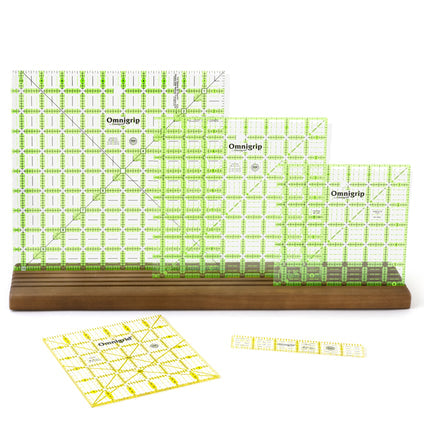 Omnigrid - Wooden Ruler Rack