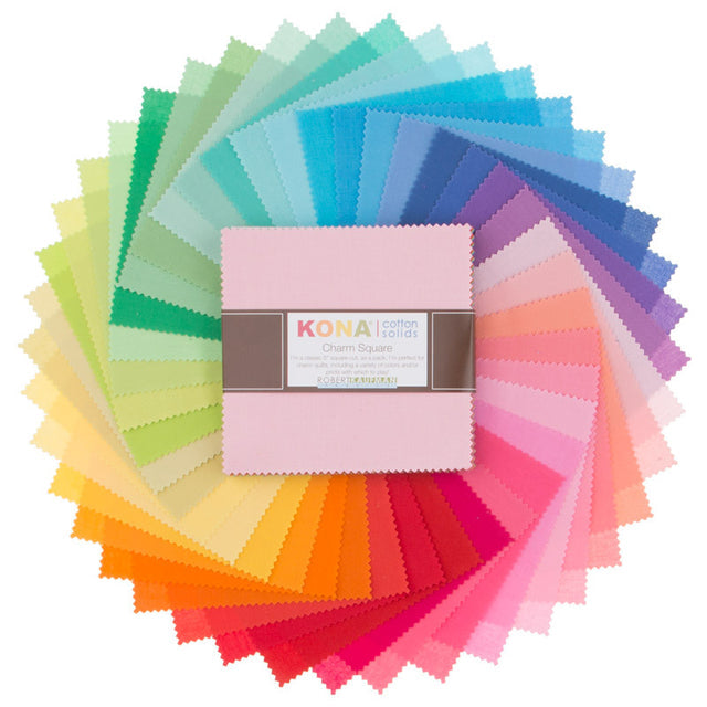 Kona® Cotton, New Bright Palette Charm Pack