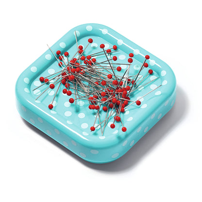 Prym - Magnetic Pin Cushion with 100 Glass Head Pins