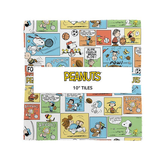 Peanuts 10" Squares Layer Cake, 42 pcs