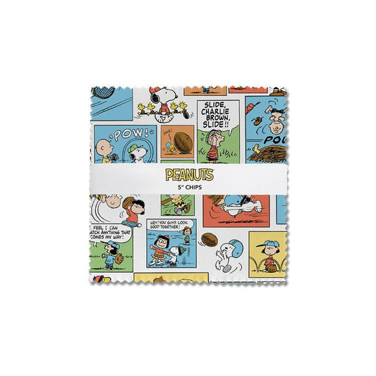 Peanuts 5" Squares Charmpack, 42 pcs