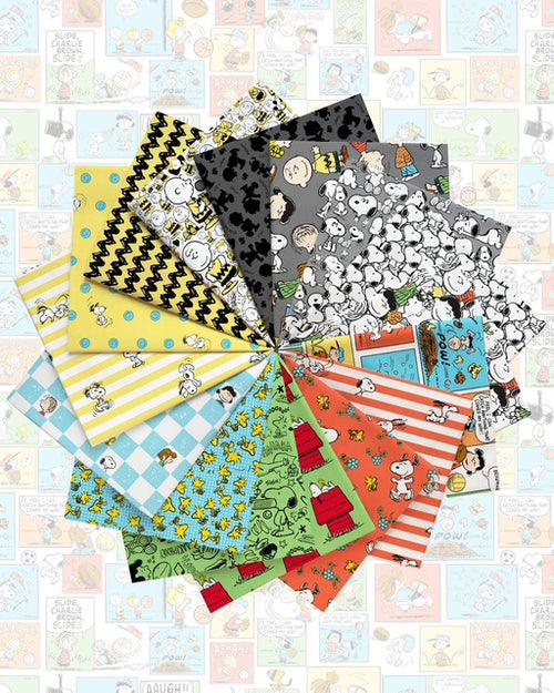 Peanuts Fat Quarter Bundle, 16 pcs