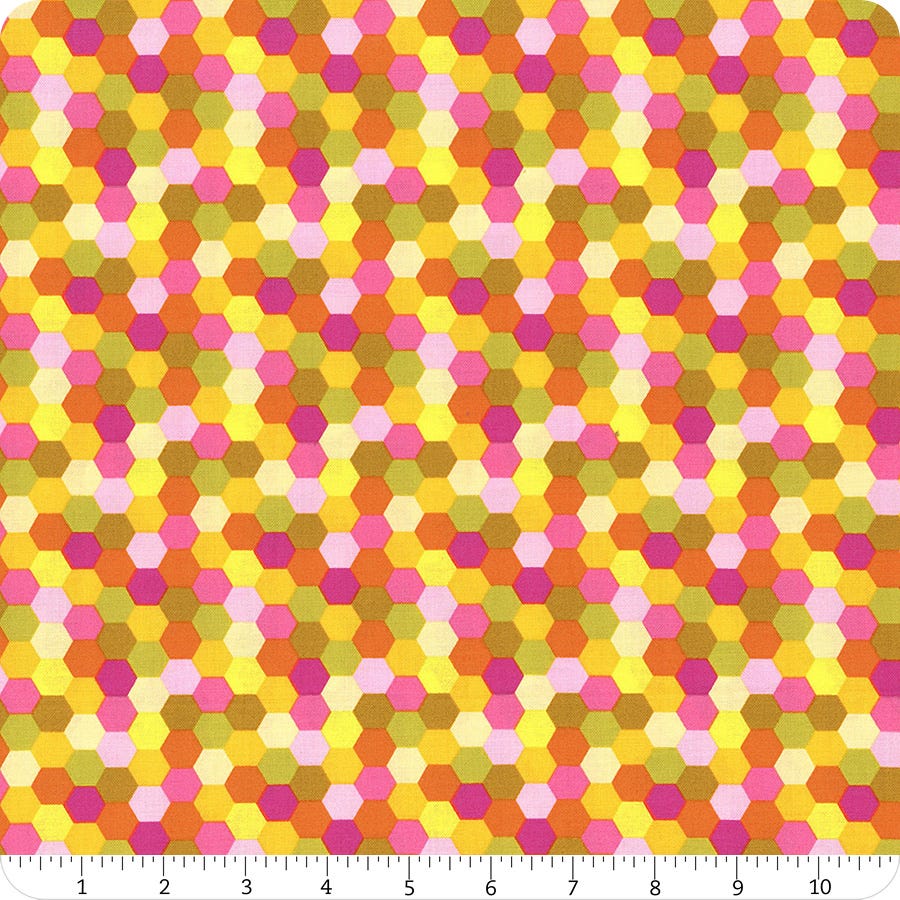 Piecework - Citrus Hexagons
