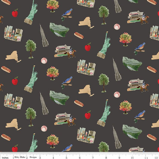 I Love New York - New York Icon Toss Brown