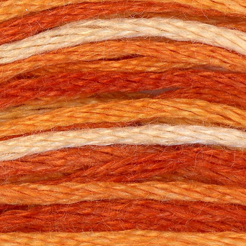 Presencia - Embroidery Floss 8m Variegated Copper Falls - 9110