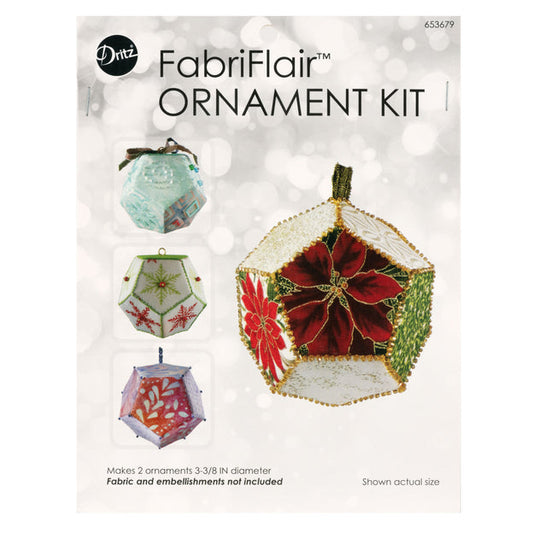 Dritz - FabriFlair Ornament Kit Brio Sphere