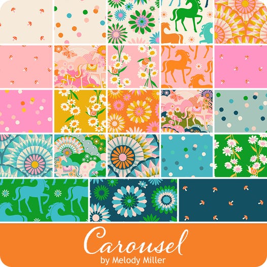 Pre-order - Ruby Star - Carousel 23 Fat Quarter Bundle