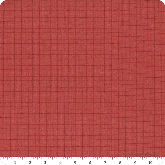 Sew Journal Graph Paper Red