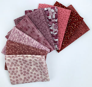 Stof Rose Fat Quarter Bundle 9pk