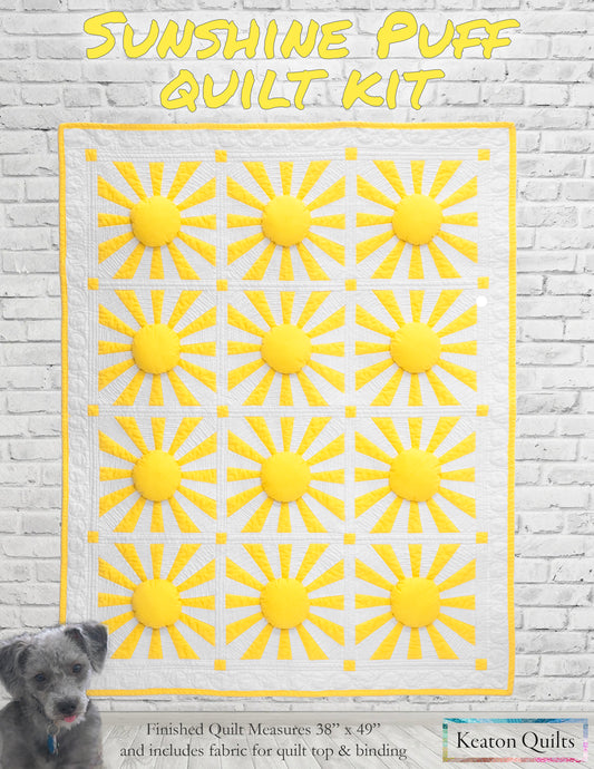 Sunshine Puff Quilt Kit