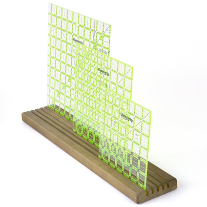 Omnigrid - Wooden Ruler Rack